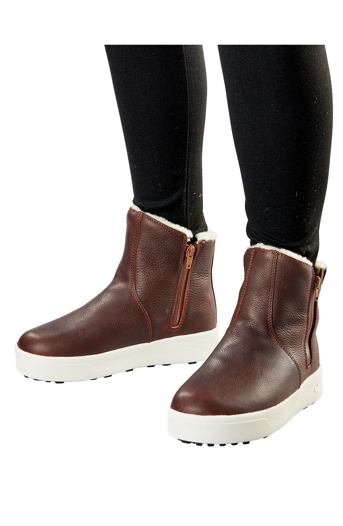 Baffin Liberty Waterproof Winter Boot, Alternate, color, Brown