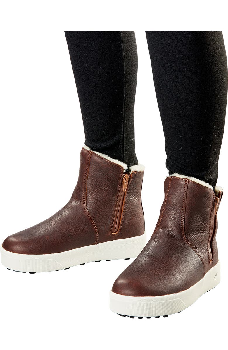 Baffin Liberty Waterproof Winter Boot, Alternate, color, Brown