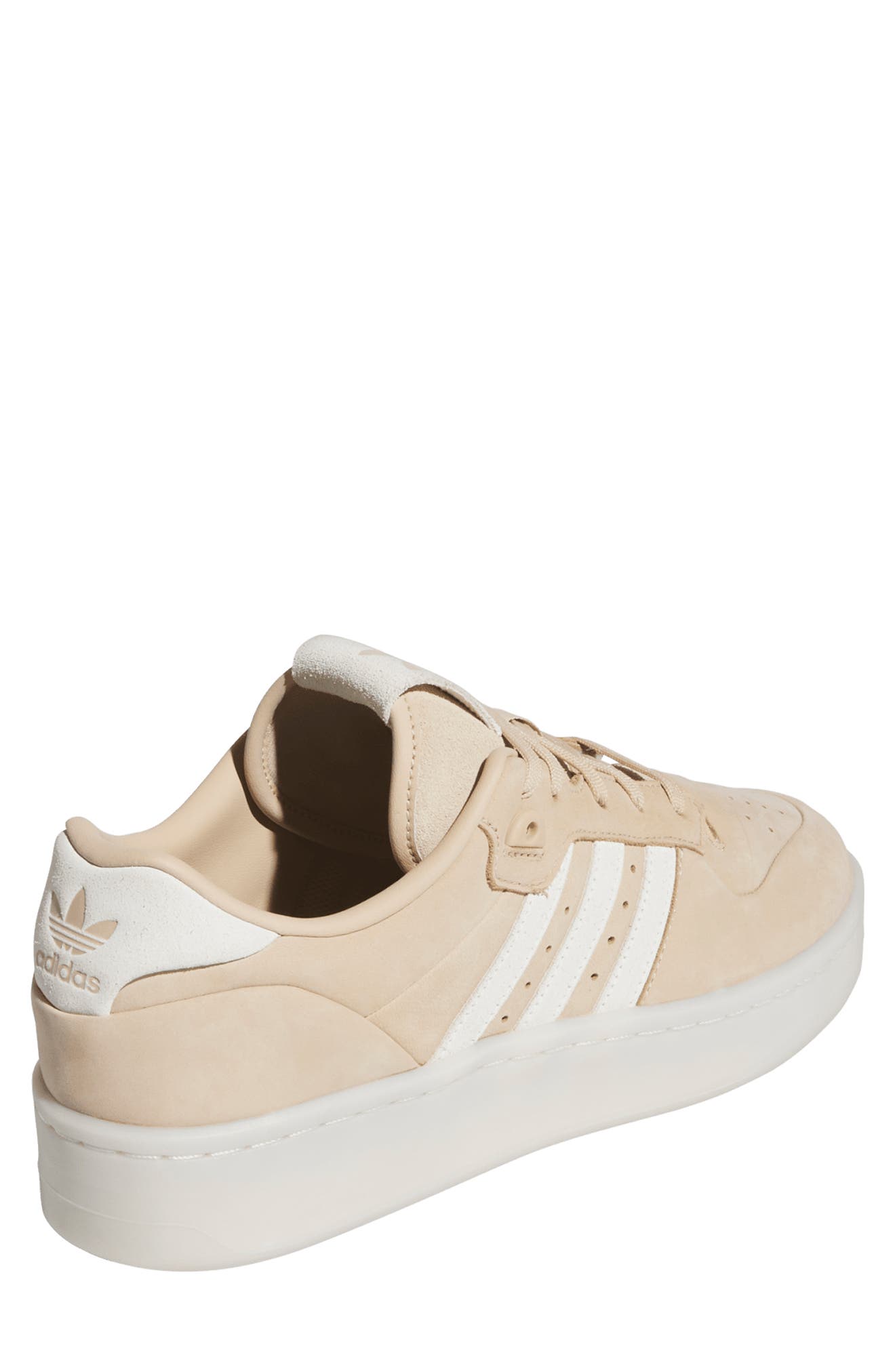 adidas Rivalry Lux Low Top Basketball Sneaker, Alternate, color, Magic Beige/ Ivory/ Ivory