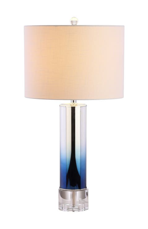 Edward 27" Glass /Crystal LED Table Lamp