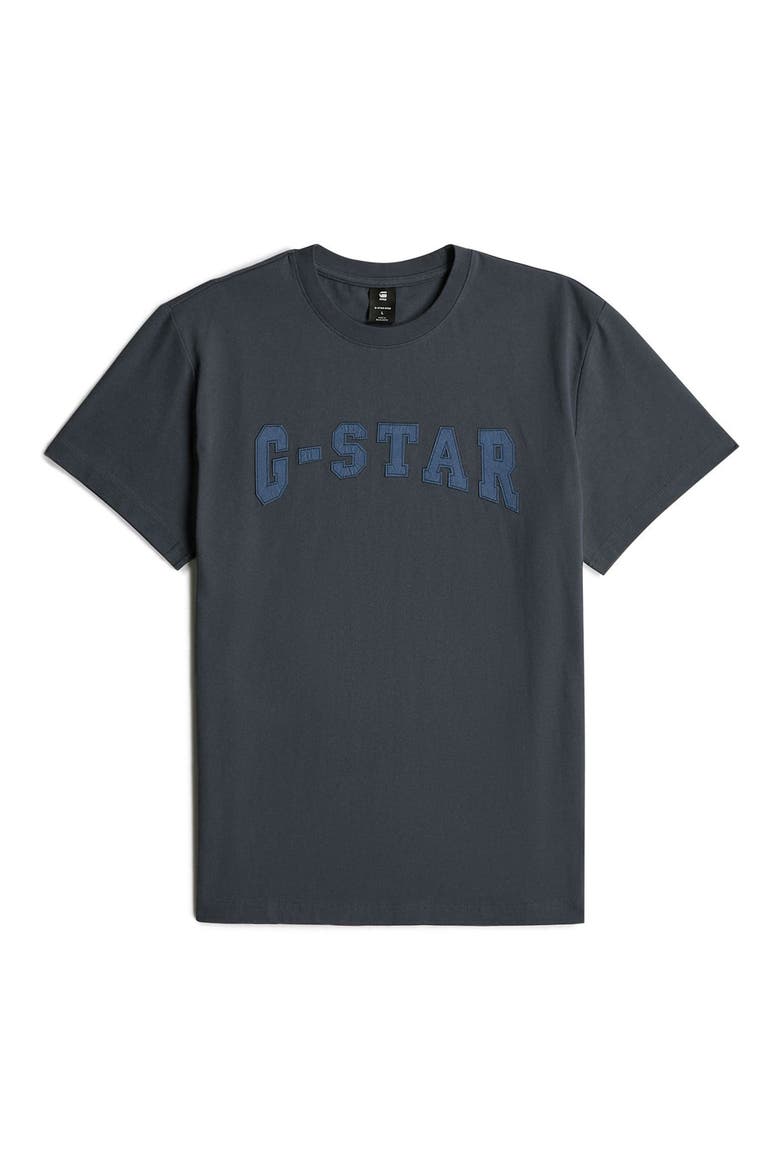 Felt Logo Organic Cotton Graphic T-Shirt, Alternate, color, INDIA INK