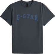 G-STAR Felt Logo Organic Cotton Graphic T-Shirt