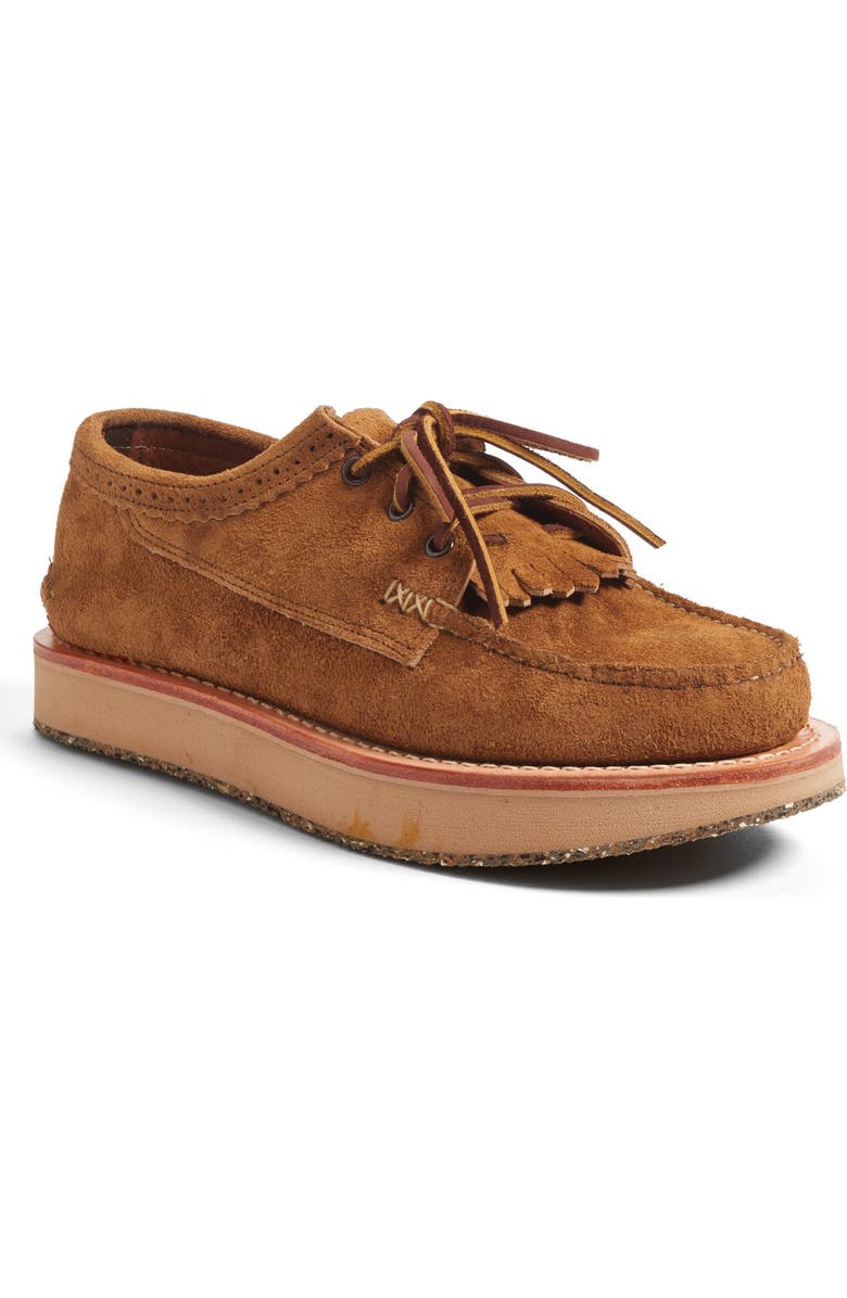 YUKETEN Kiltie Blucher Moccasin, Alternate, color,