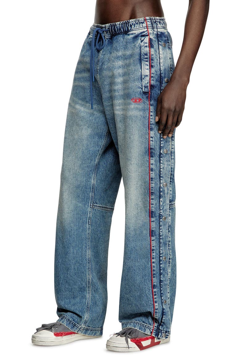 D-Axfor-S Side Snap Jeans (Men) | Nordstrom
