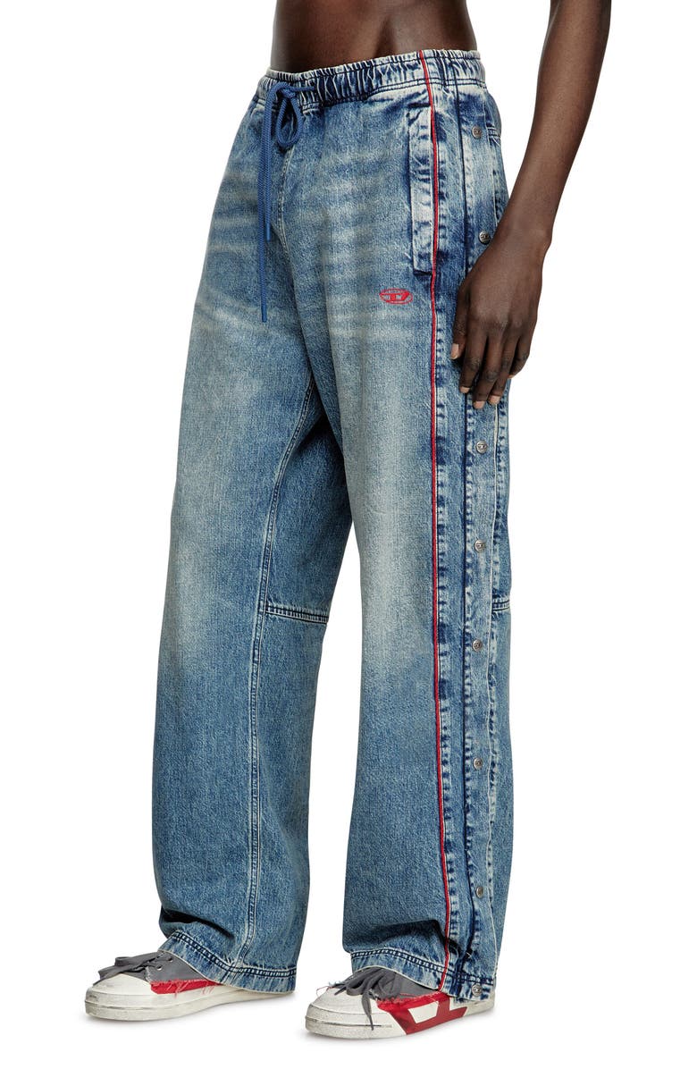 DIESEL<sup>®</sup> D-Axfor-S Side Snap Jeans, Main, color, 