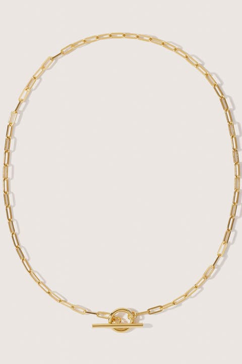 14kt Gold Vermeil Love Link Necklace