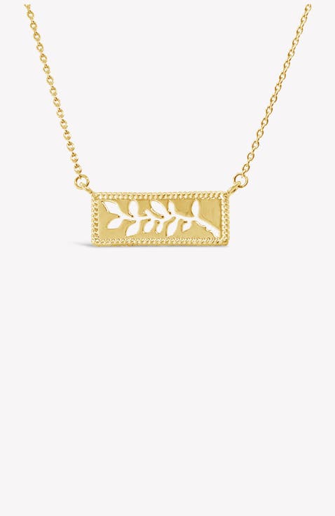 Olive Branch Necklace