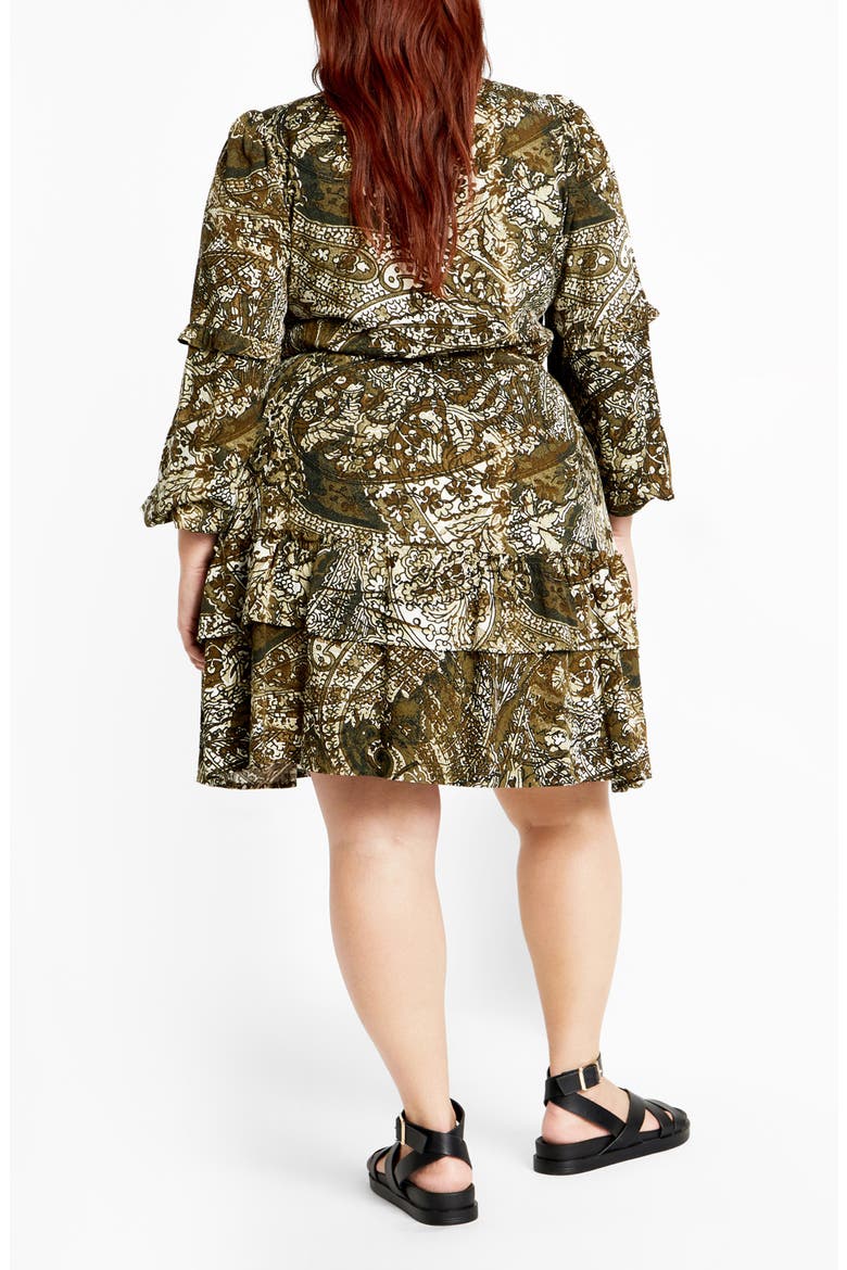 Raya Long Sleeve Paisley Dress, Alternate, color, PAISLEY