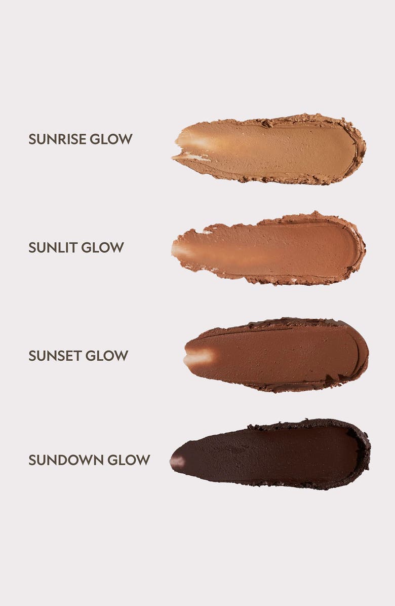 YENSA Silk Bronzing Base Cream Bronzer with Peptides, Alternate, color, Sundown Glow