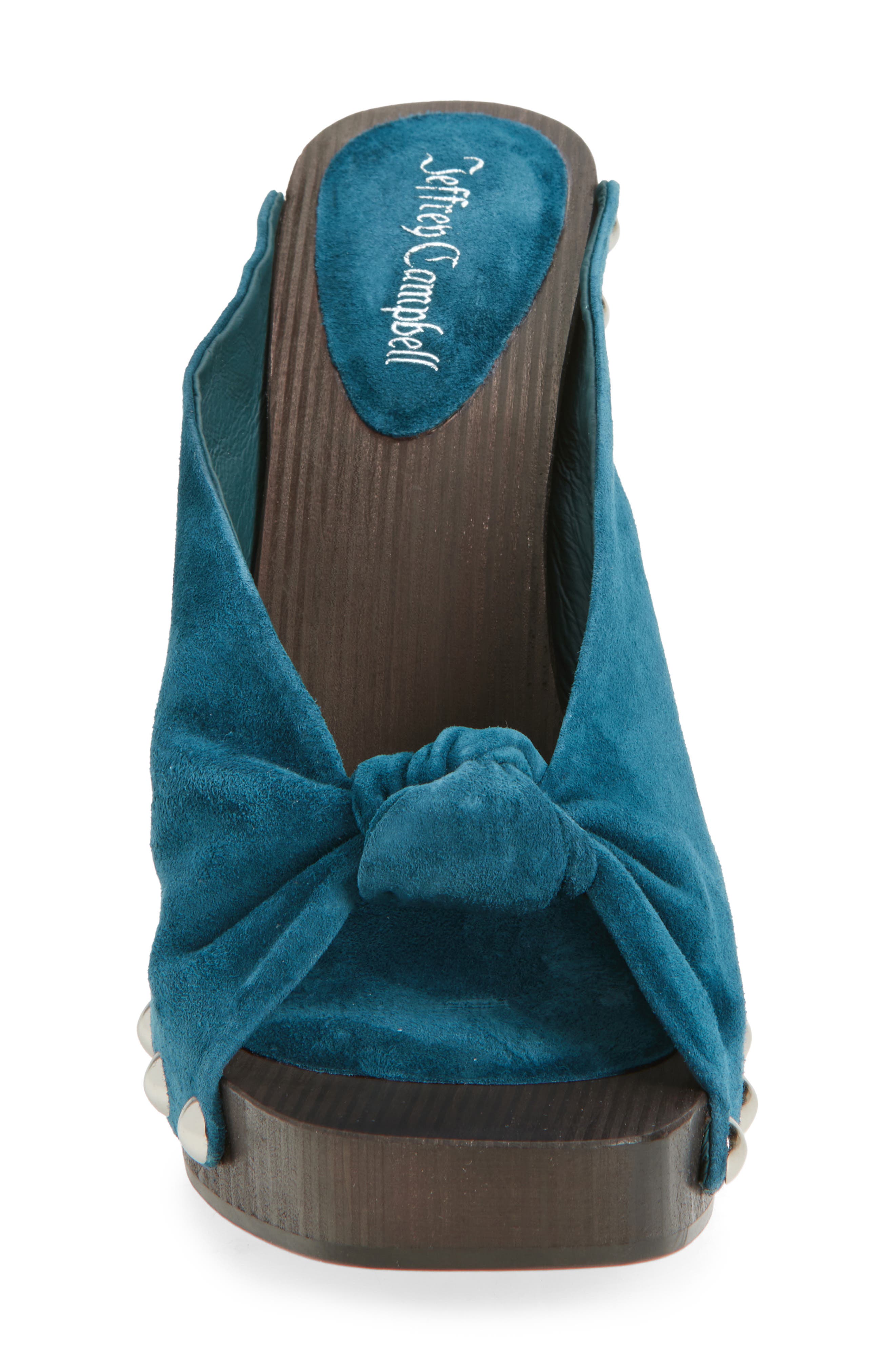 Belleza Sandal, Alternate, color, TURQUOISE SUEDE