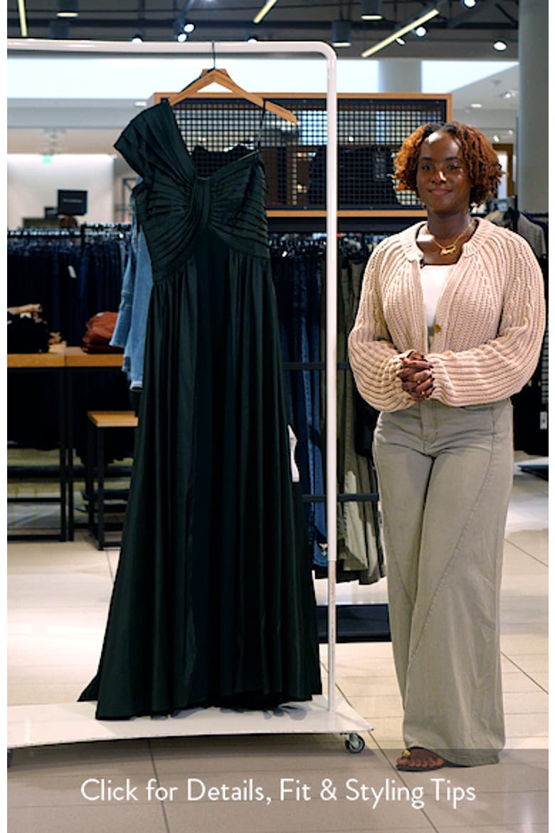 【限定値下‼️】THE TOE Bellevue Dress Tadashi Shoji One-Shoulder Taffeta Gown (Women) | Nordstrom