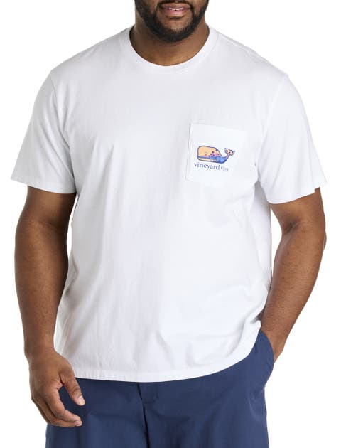 Big & Tall Palm Tree Whale Tee