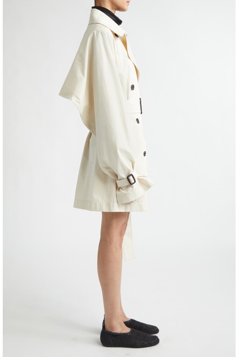 Washed Cotton Trench Coat, Alternate, color, STONE