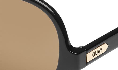 Quay Jet Set 54mm Small Aviator Sunglasses