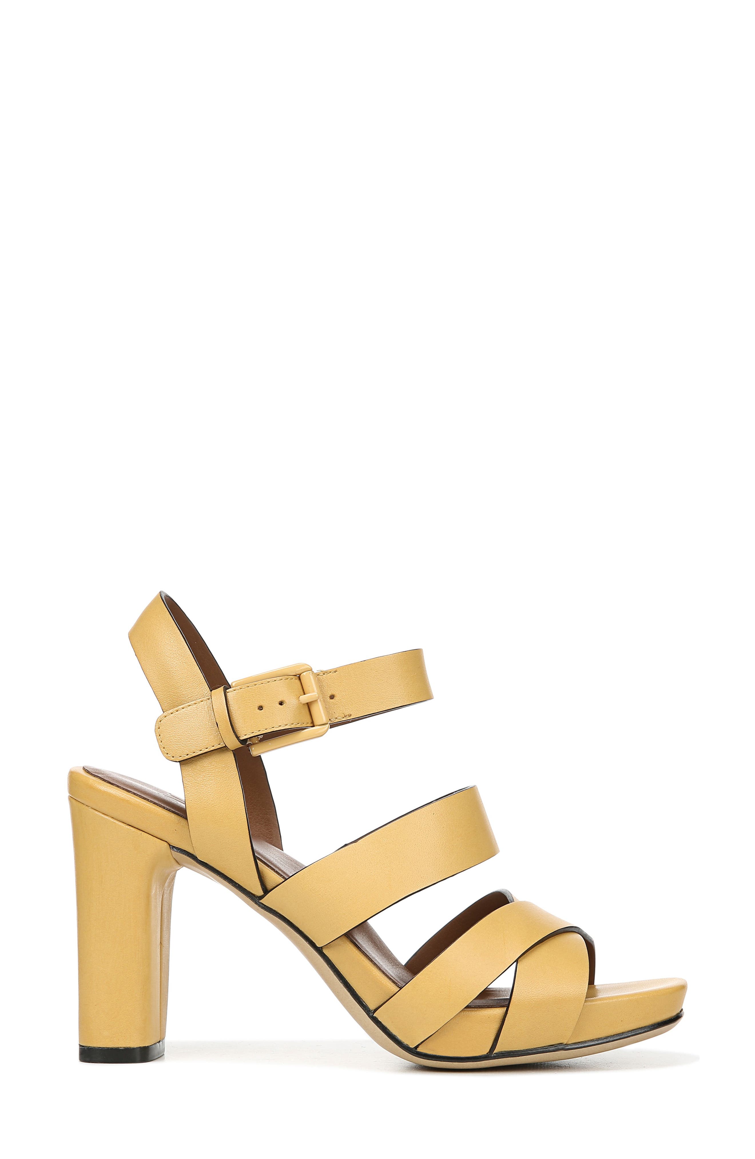 Julisa Platform Sandal, Alternate, color, TUSCAN YELLOW LEATHER