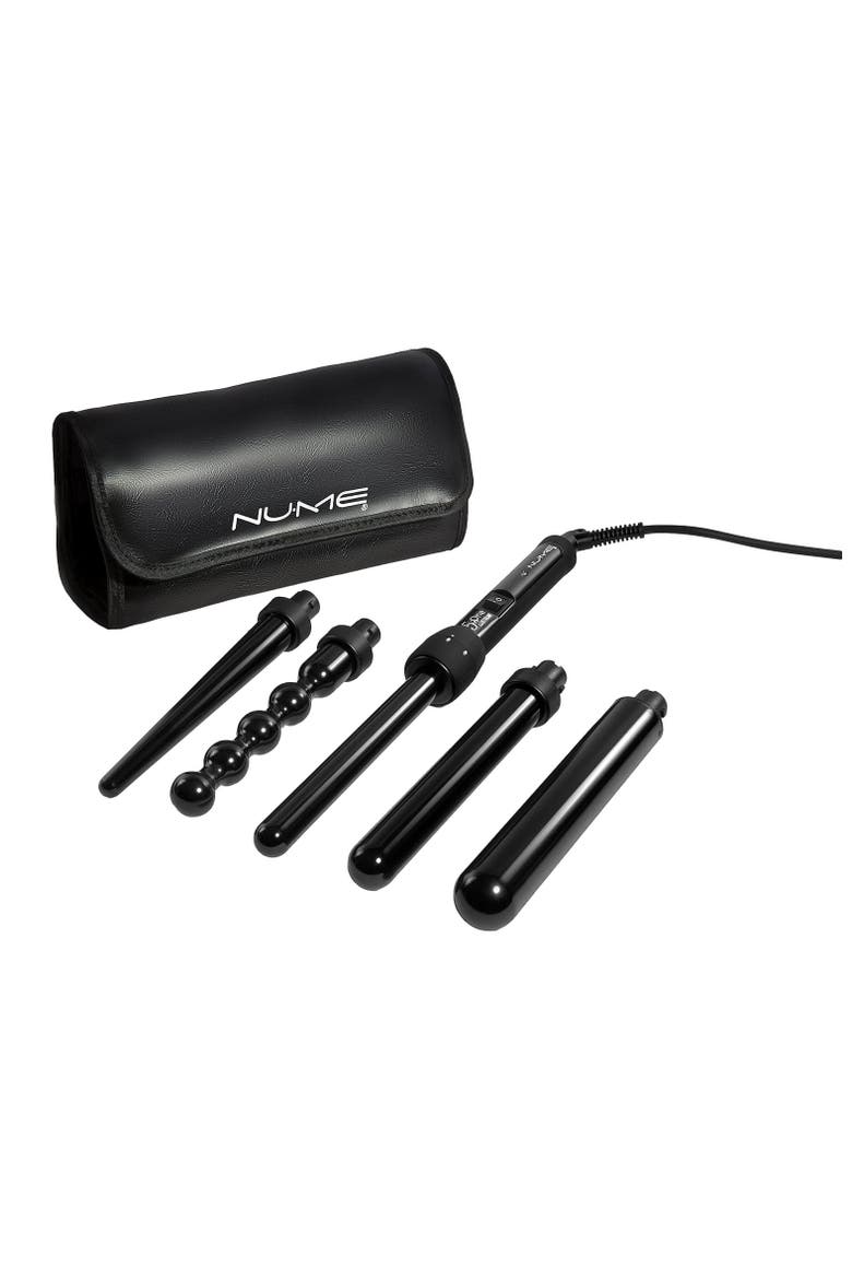 Lustrum 5-in-1 Curling Wand Set | Interchangeable Barrel Styling Kit, Alternate, color, no color