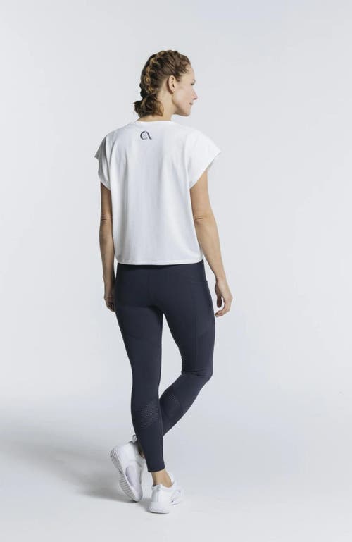 Avi Jen's Pickleball Leggings In Sapphire Blue
