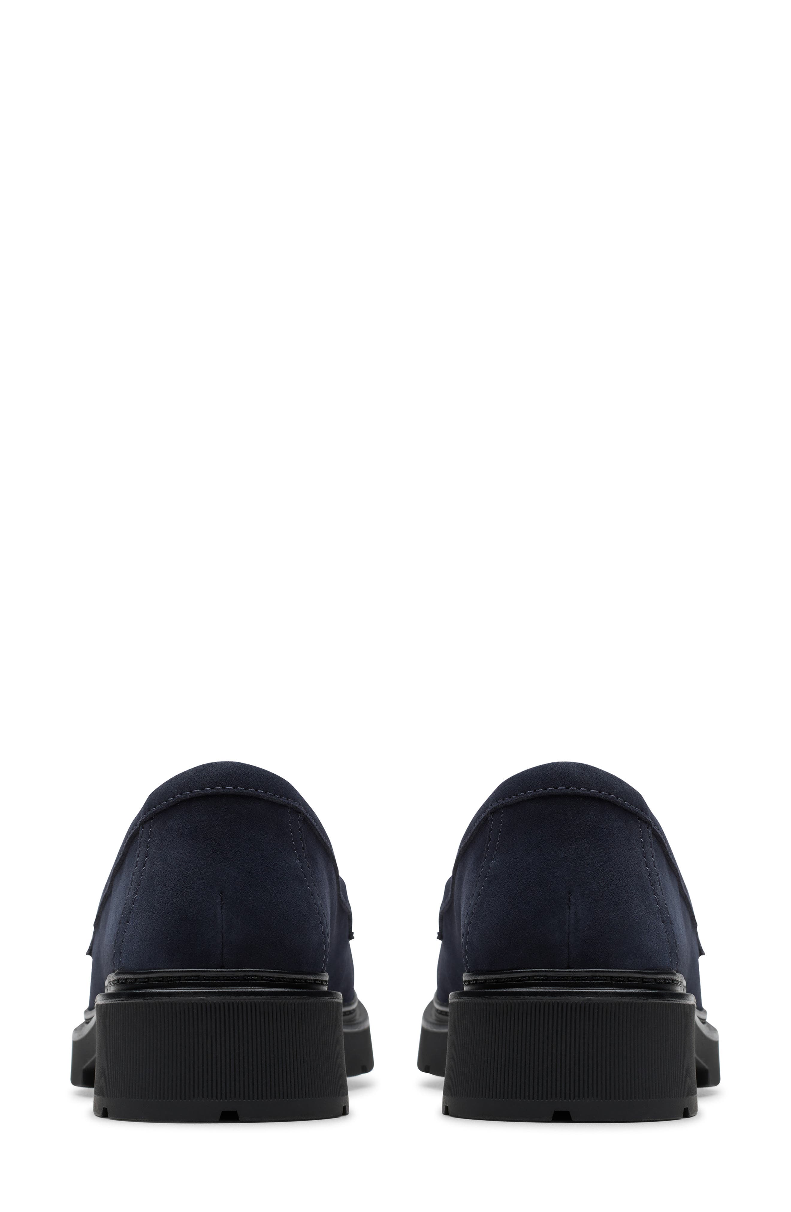 Lauryl Step Loafer, Alternate, color, NAVY SUEDE