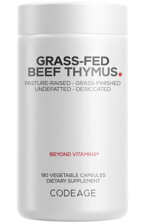 Grass-Fed Beef Thymus Glandular Supplement