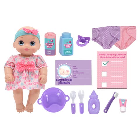 Play All Day 17 Pc 10" Baby Doll Playset