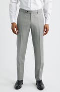 Zanella Parker Flat Front Wool Dress Pants
