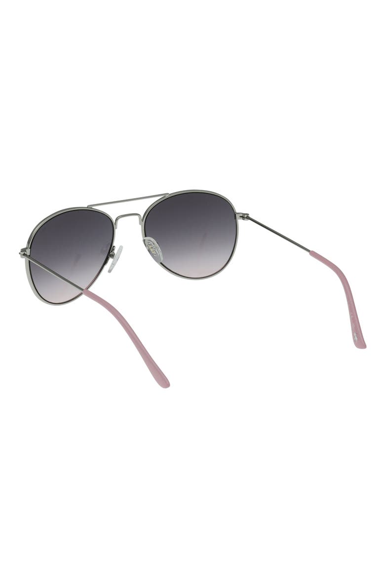 Kids' Gradient Navigator Sunglasses, Alternate, color, LIGHT NICKELTIN / GRADIENT