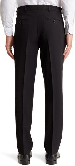 Solid Flat Front Trouser