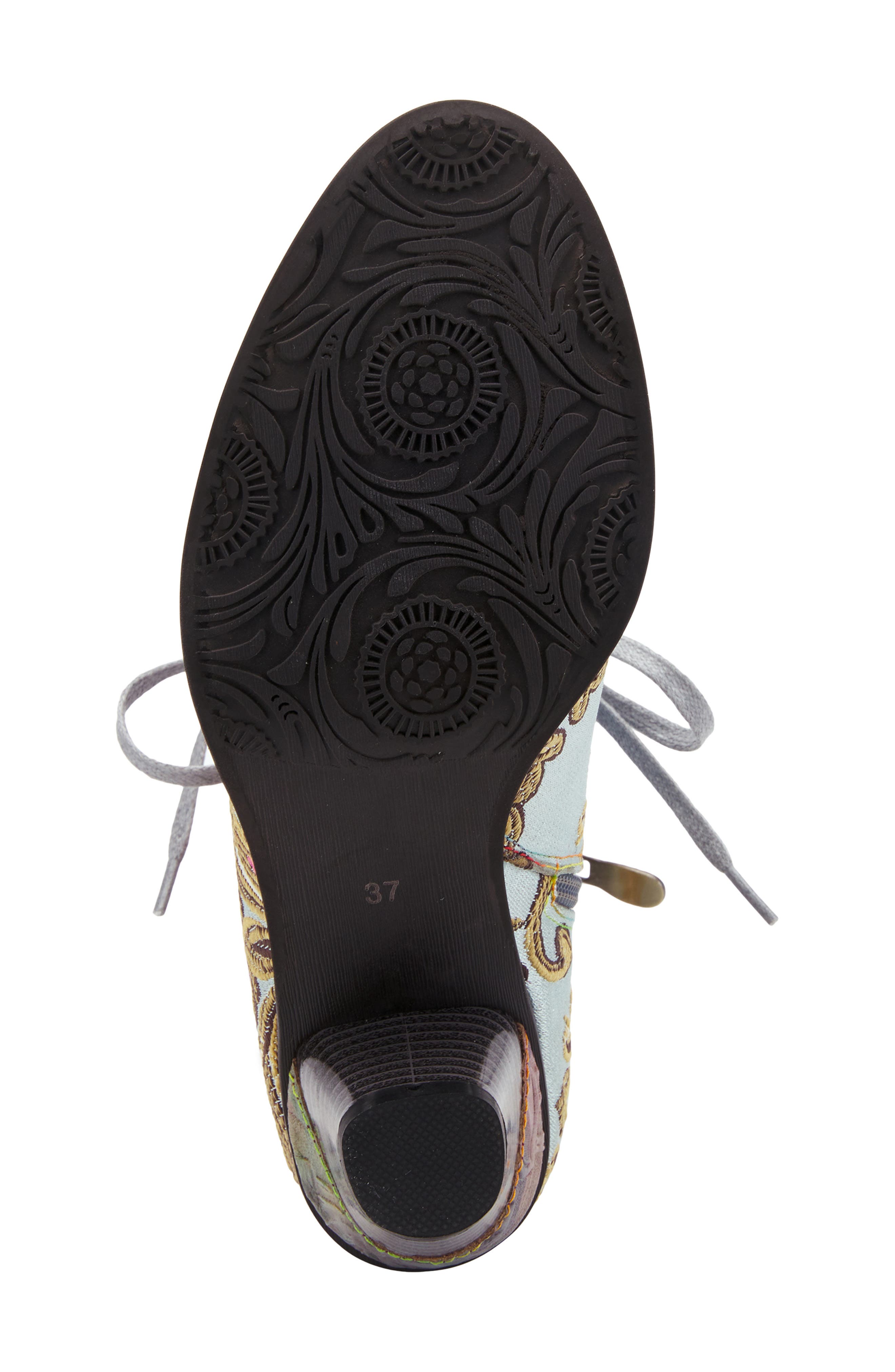 L'Artiste Siren Bootie, Alternate, color, MINT GREEN MULTI