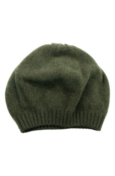 Solid Cashmere Beret