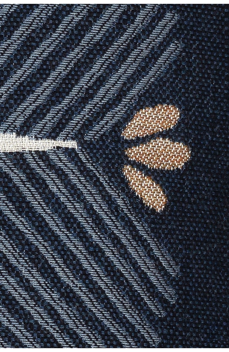 Elaine Smith Direction Indigo Indoor 
Outdoor Woven Accent Pillow, Alternate, color, Indigo