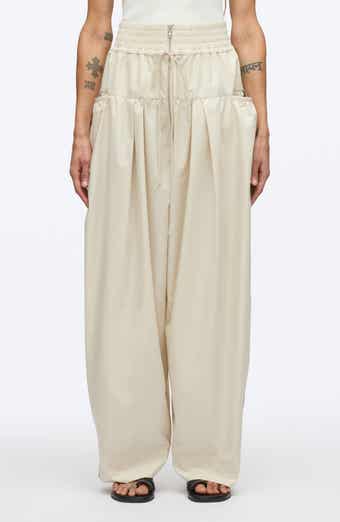 Wide Leg Zip Front Pants