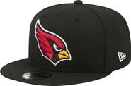 New Era Men's New Era Black Arizona Cardinals 9FIFTY Snapback Hat