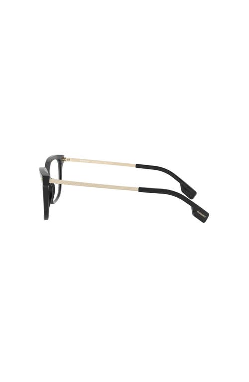 Burberry 54mm Square Optical Glasses In Black