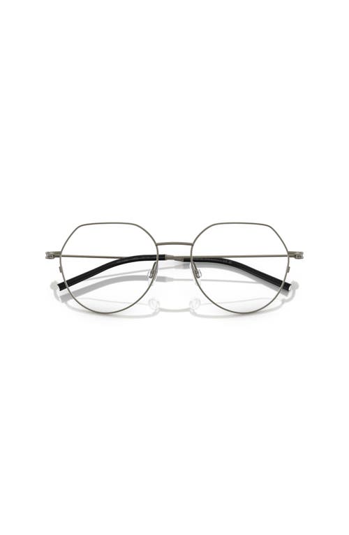 Moncler 52mm Irregular Optical Glasses In Gray