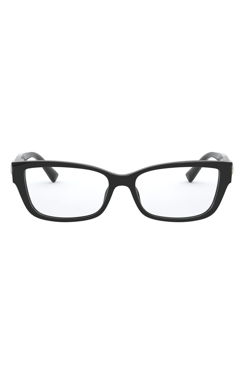 Versace 148mm Shield Sunglasses, Main, color, 