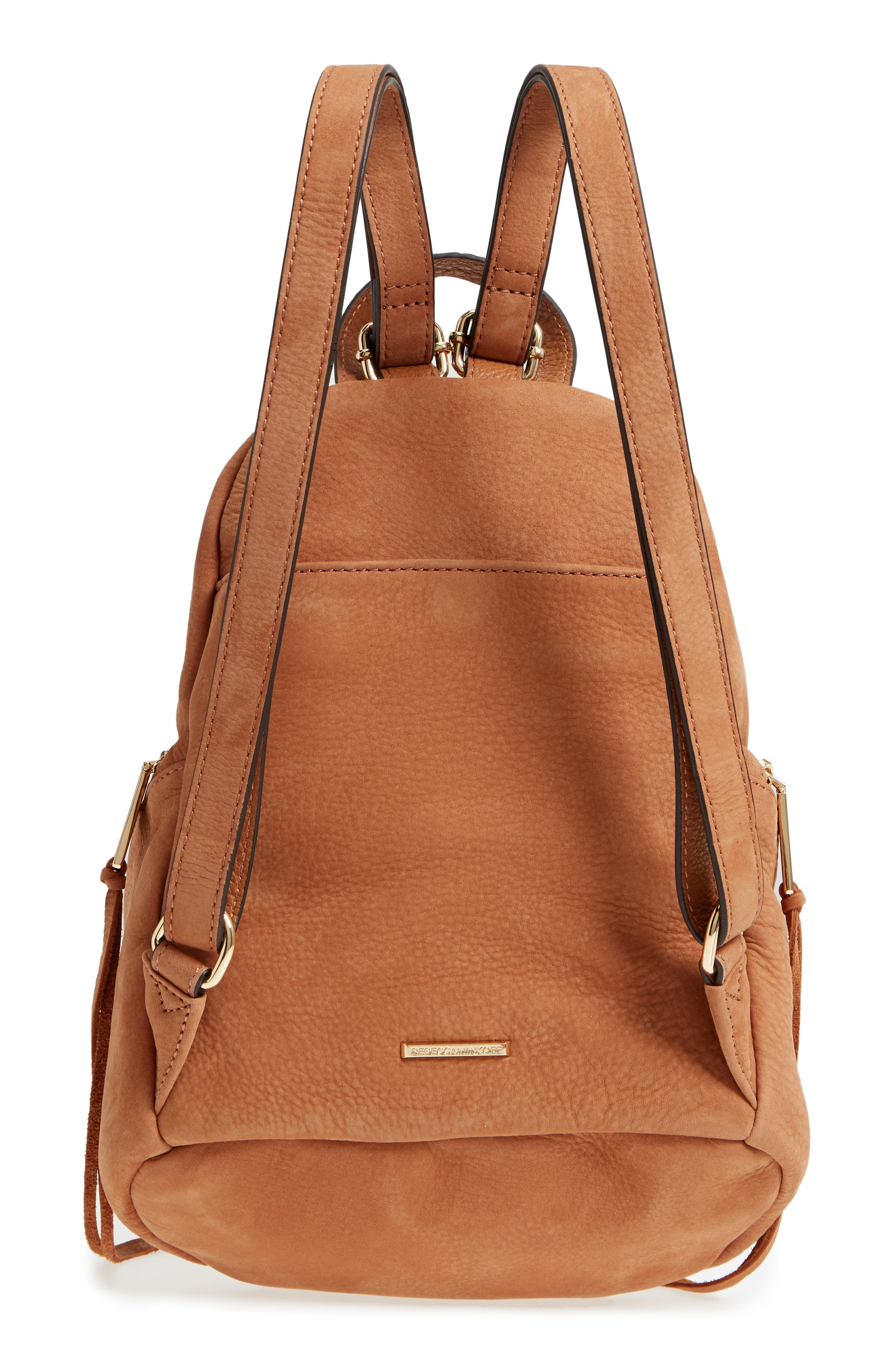 Rebecca Minkoff Medium Julian Nubuck Backpack, Alternate, color, 