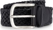 BOSS Sash Woven Leather Belt