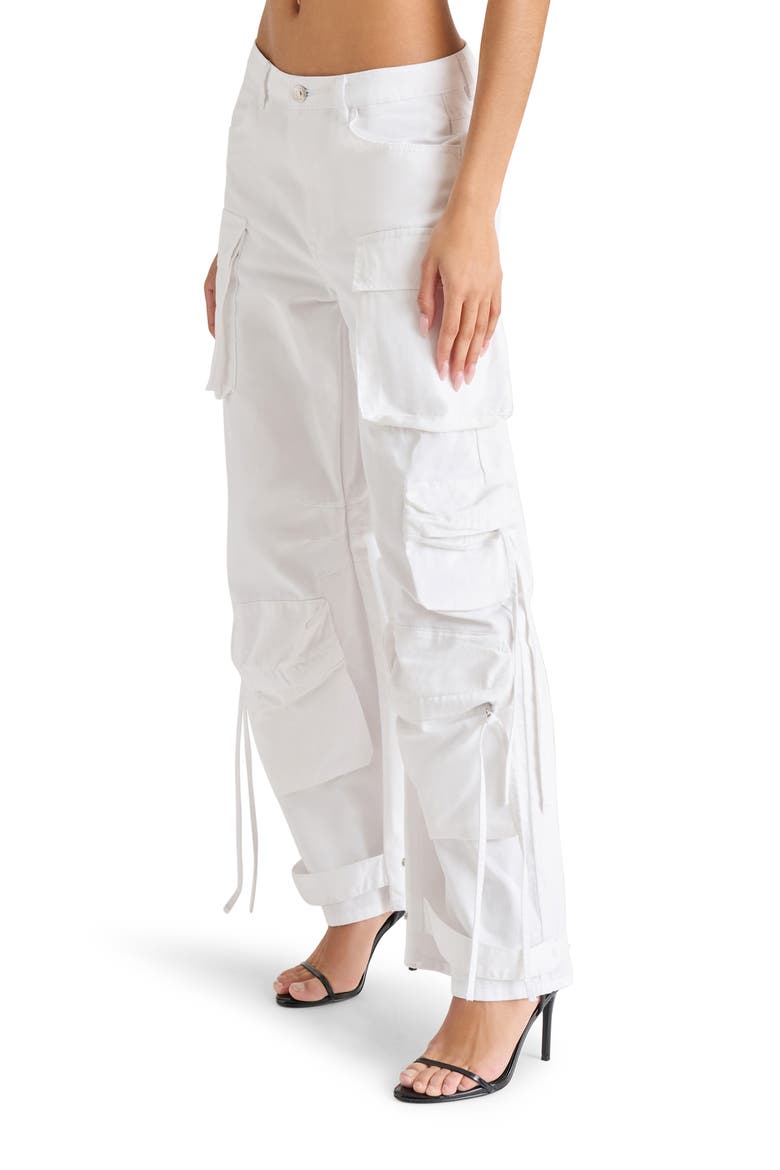 Duo Cargo Jeans, Alternate, color, WHITE