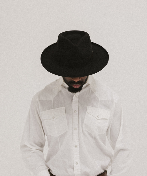 Two Roads Hat Co. Echo Park Fedora Hat In Black