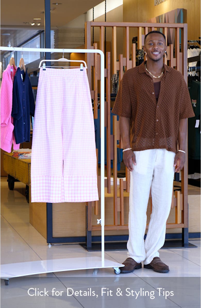 Devlin High Waist Wide Leg Pants, sales video thumbnail