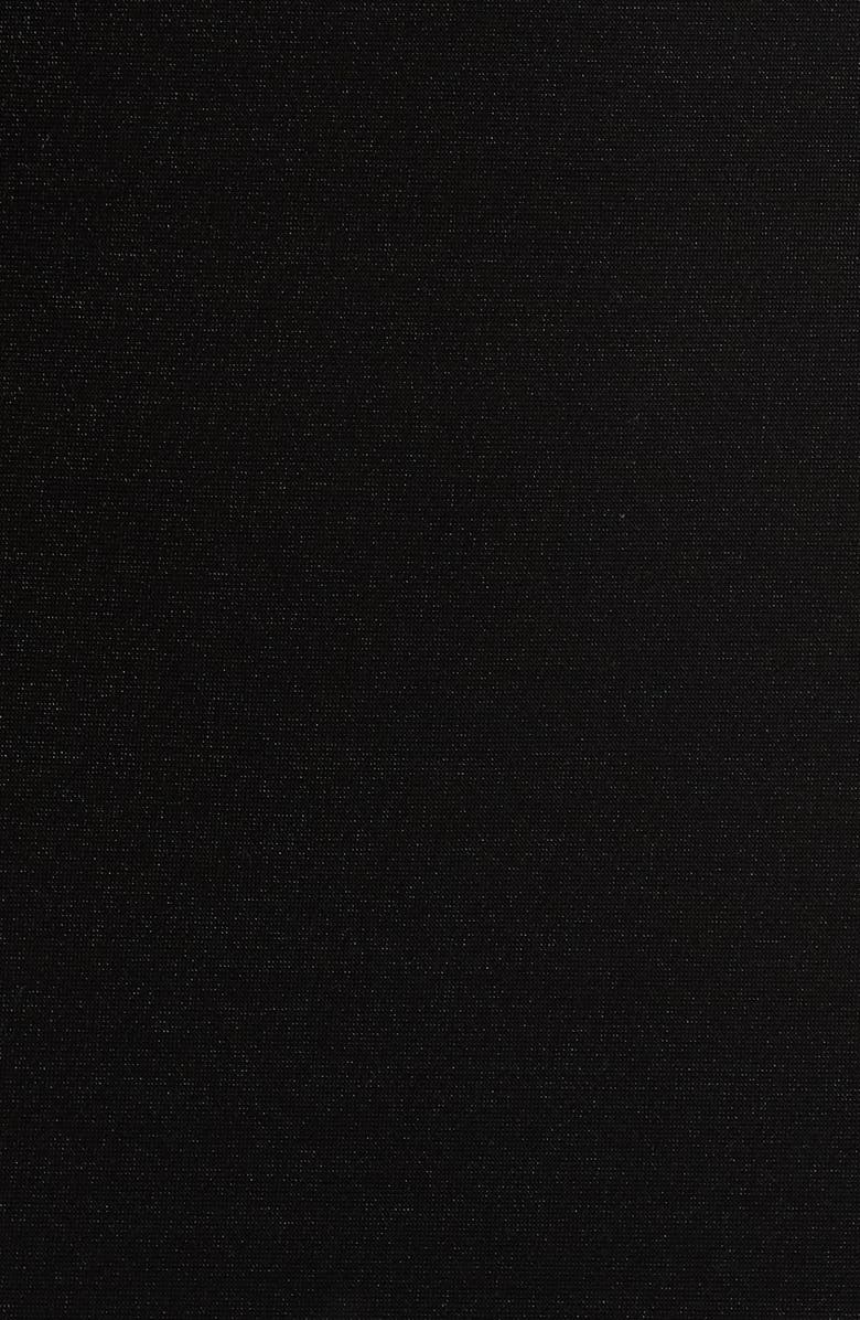 Coquette Lace & Mesh Underwire Chemise, Alternate, color, Black