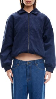 LIONESS Corduroy Bomber Jacket