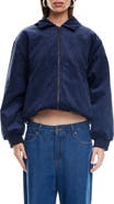 LIONESS Corduroy Bomber Jacket