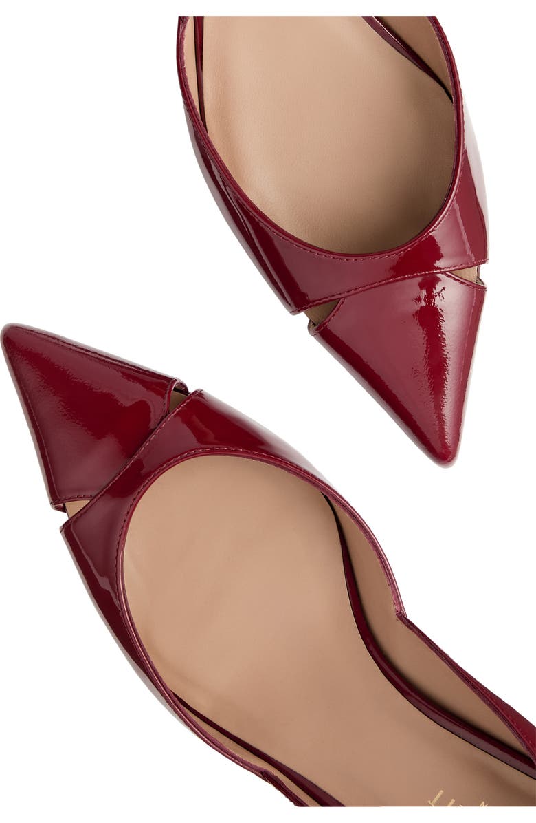 LK Bennett Cecile Pointed Toe Pump, Alternate, color, Red