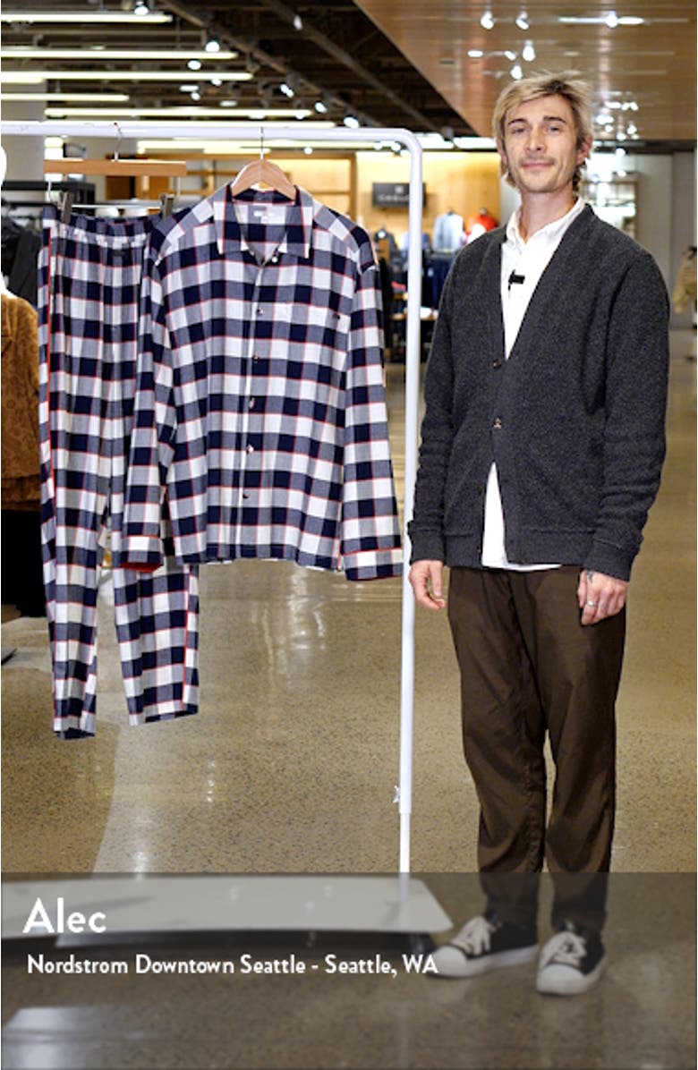 Check Cotton & Modal Flannel Pajamas, sales video thumbnail