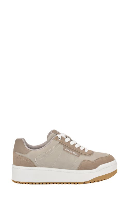 Calvin Klein Adryen Sneaker In Brown