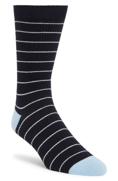 Nordstrom Everyday Stripe Cotton Blend Socks