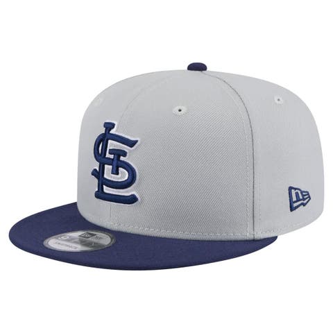 Men's New Era Gray/Navy St. Louis Cardinals 2-Tone Color Pack 9FIFTY Snapback Hat