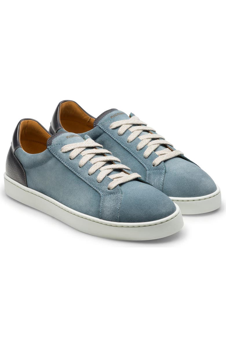 Magnanni Costa Low Top Sneaker, Main, color, Navy