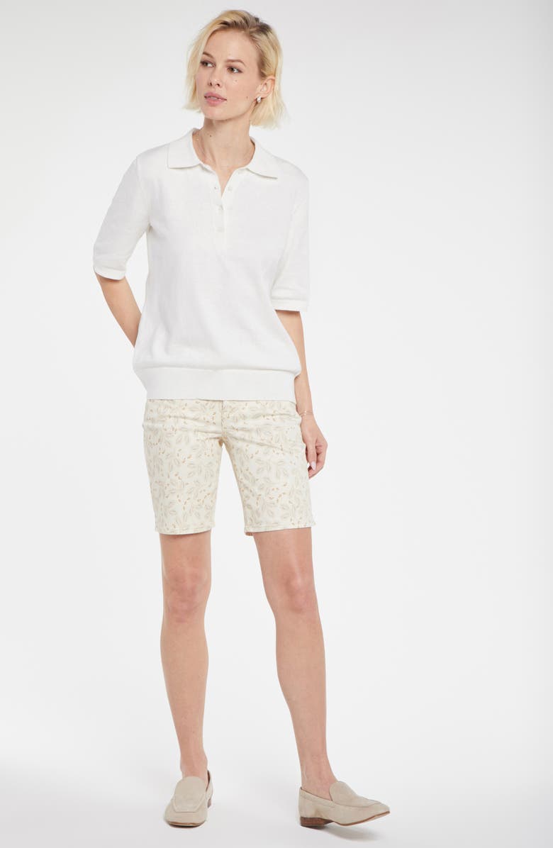 NYDJ Elbow Sleeve Polo Sweater, Alternate, color,